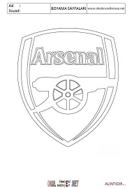 Futbol Kulüpleri boyama sayfaları